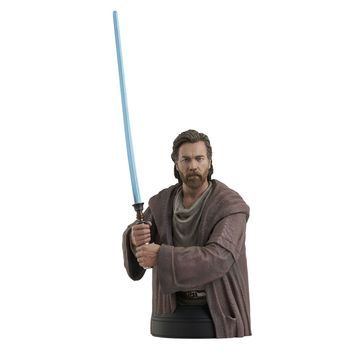 Mini Busto Obi-wan Kenobi Serie Tv Escala 1/6 15cm