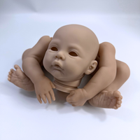 kit de muneca reborn meadow de tamano premie de 17 pulgadas con nombre en el cuello muneca bebe reborn de color fresco realista de tacto suave popular de 43cm