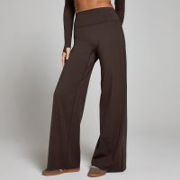 mallas de pierna ancha tempo petite para mujer de mp - cafe - l