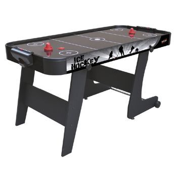 Mesa De Airhockey Black City - Diseño Juvenil - Ideal Para Jugar Con Amigos - Devessport