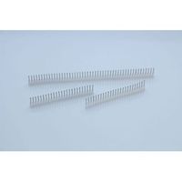 10 tiras de 50 manguitos blancos de 05 mm x 8 mm para quadro plus jokari j60150