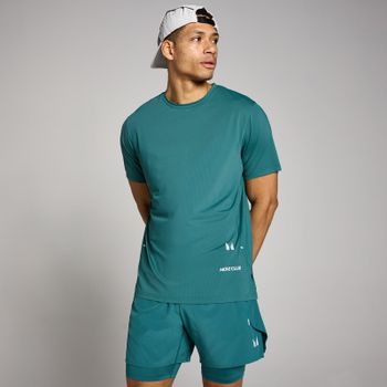 Camiseta Hybrid de malla para hombre de MP - Azul verdoso intenso - XXXL