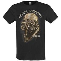 black sabbath camiseta gold tour 78 para hombre