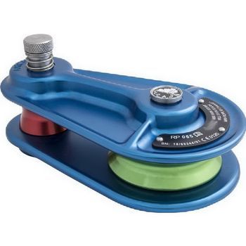 Polea Media Doble Roldana Isc 150 Kn Alu 19x29 Azul Ce0120 Fs
