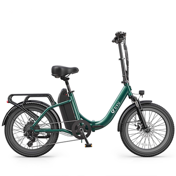Bicicleta Eléctrica Urbana Dyu C9, Plegable, 48 V 250 W 15,6 Ah, Blanca