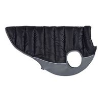 abrigo para perro ticwatch puffer negrogris 60 cm