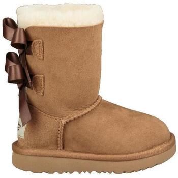 UGG Botines Bottes Bailey Bow II en daim marron para niña