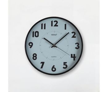 Reloj de pared arana 30cm azul marca versa