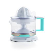 dcook gallery exprimidor electrico 40w - 05l - 19x15x15cm blanco mate doble cono para citricos pequenos y grandes