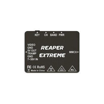 Foxeer Reaper Extreme V3 5.8GHz 80CH 2.5W FPV VTX con micrófono incorporado PitMode/ 25mW/ 200mW/ 500mW/ 1500mW/ 2500mW