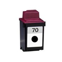 compatible black lexmark no70 ink cartridge replaces lexmark 12a1970e