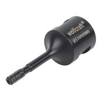 wolfcraft - 1 broca de perforacion de diamante para amoladora angular o5mm