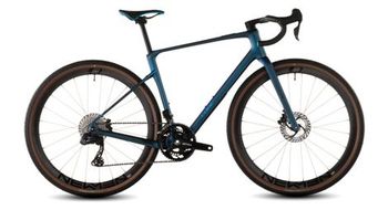 Cube nuroad c 62 race gravel bike shimano grx di2 12s 700 mm nebula blue 2026
