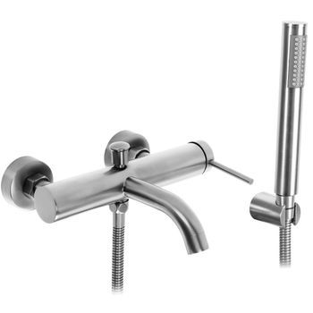 Grifo De Bañera Rea Spot Brush Nickel