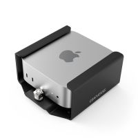 soporte antirrobo compulocks mmen24 apple mac mini negro aluminio escritoriollave