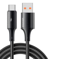 mensaje es-x45 6a 120w cable usb-a a tipo c para carga rapida y transmision de datos linea de nucleo de cobre de 1m2m d