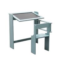 well home mobiliario  decoracion pupitre pizarra plegable color verde