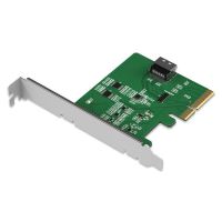 adaptador icy dock mb408a5 pcie 50 x4 a mcio 4i con redriver