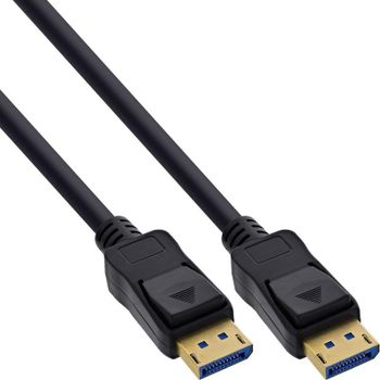 Cable DisplayPort InLine 15803P 3 m DisplayPort 2.1 8K 240 Hz contactos dorados