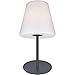 Sobremesa beladona ip44 1xe27 al.53xd.23cm blanco/antracita