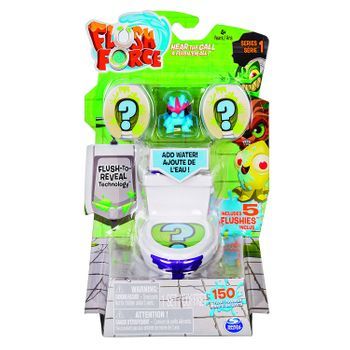 Flush Force Wc 6037315. Bano Con Cinco Personajes. Unidad.
