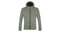 chaqueta polar para hombre salewa puez polarlite hoodie gris