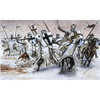 Italeri 6019 - Figuras Caballeros Orden Teutónica Alemana - Escala 1:72