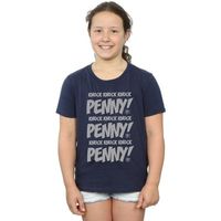 the big bang theory camiseta knock knock para nina