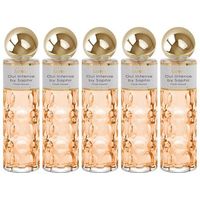 pack de 5 eau de parfum para mujer saphir oui intense 200 ml