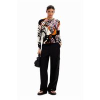 desigual jersey blanco 24swjf30-1001