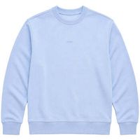boss jersey relaxed fit wesmallcrew sweatshirt blue para hombre