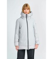 canadian classics para mujer cng224111w abrigo becancour gris azulado xs casual poliester