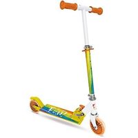 rainbow fun patinete 2 ruedas aluminio plegable