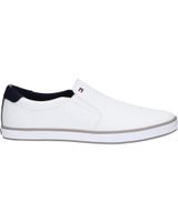 de tommy hilfiger fm0fm00597 iconic slip on sneaker 100 white