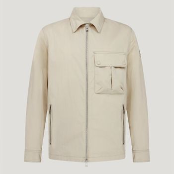 Belstaff Drome Cotton-Blend Gabardine Overshirt - S