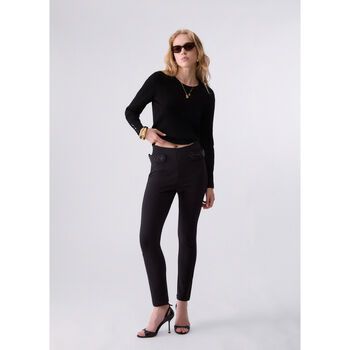Liu Jo Pantalones Pantalones slim fit con aplicaciones para mujer