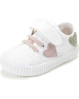 de ZAPY LONA CORAZONES ELASTICOS AB30201 BLANCO
