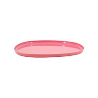 bandeja organica de hierro rosa 25 cm