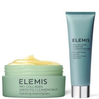 elemis pro-collagen hydrating cleansing mousse and cleansing balm bundle various aromatics - green fig