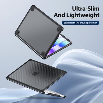 Funda Translúcida 360 para MacBook Neo 13 2026 A3404 °   Protección a prueba de golpes, cubierta dura, delgada, portátil, antiarañazos