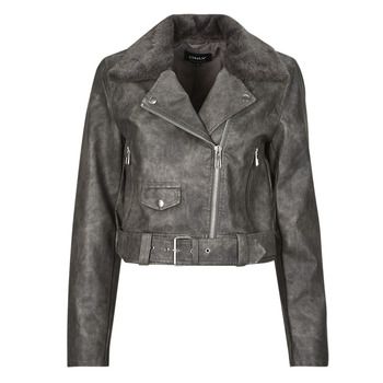 Only Cazadora de cuero ONLMACY  para mujer
