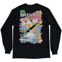back to the future camiseta manga larga tt1036 para mujer