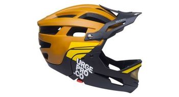 Casco con mentonera extraible urge gringo de la sierra marron negro