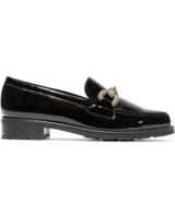 de pitillos mocasin charol para mujer 5455 negro