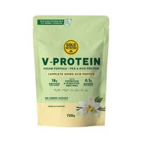 proteina vegana goldnutrition v-protein kombucha vainilla 720g