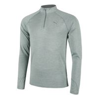 puma velocity cloudspun 14 zip  camiseta de running hombres - verde