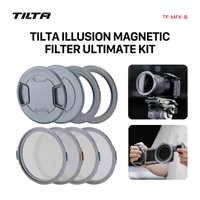 kit de filtros magneticos tilta illusion con vnd1-10 ajustable cpl true color black mist filtro de atenuacion espejo y anillo adaptador para lentes