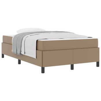Estructura De Cama Con Colchón Capuchino 120 X 190 Cm