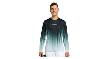 Maillot de manga larga dharco race midnight prism blue  hombre