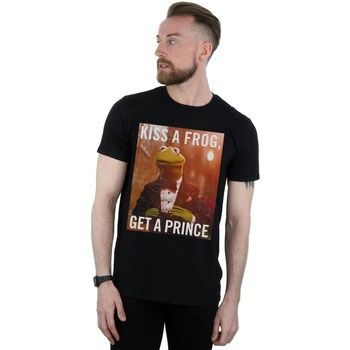 Disney Camiseta The Muppets Kiss A Frog Get A Prince para hombre